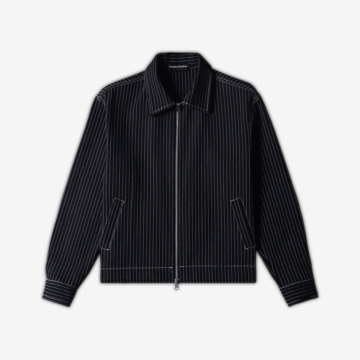 Arholma Studios -  Boxy Double Zip Jacket 'Lanvin' Black