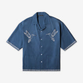 Boxy Shirt Calibri Blue