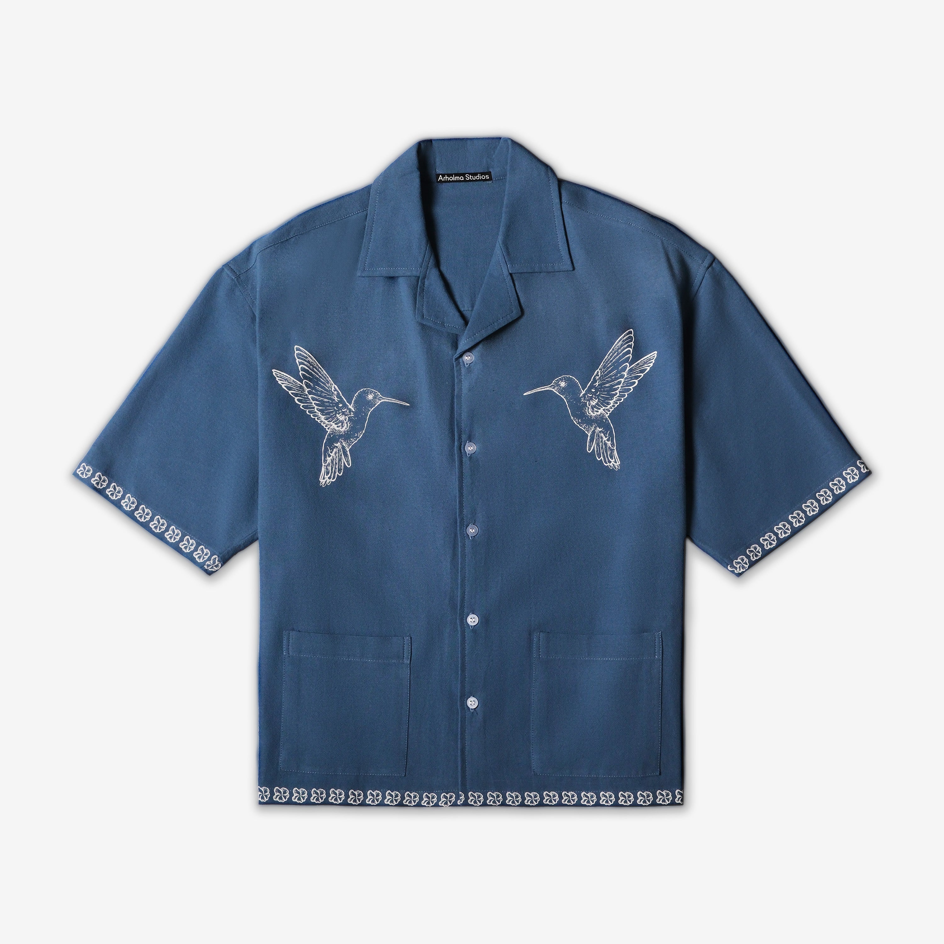 Boxy Shirt Calibri Blue