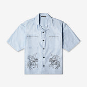 Boxy Shirt Icarus Vista Blue