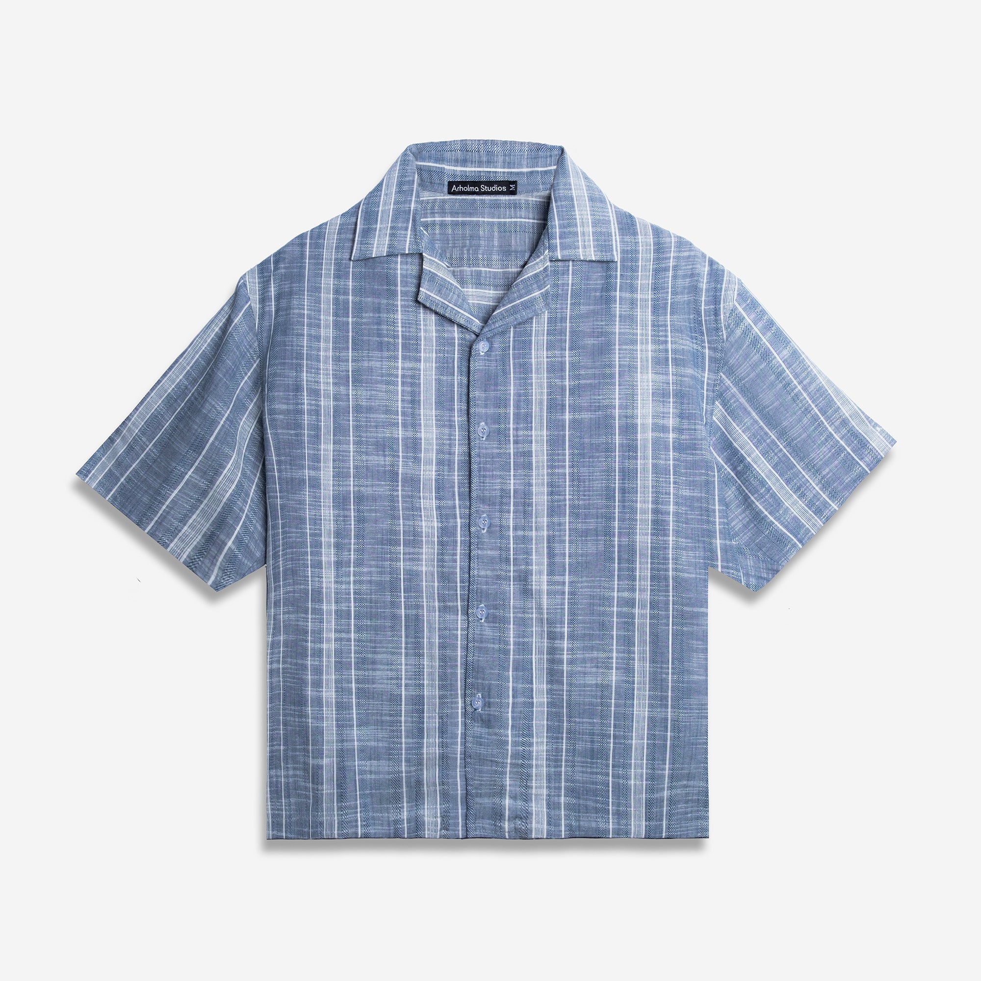 Boxy Shirt Lanier Striped Blue