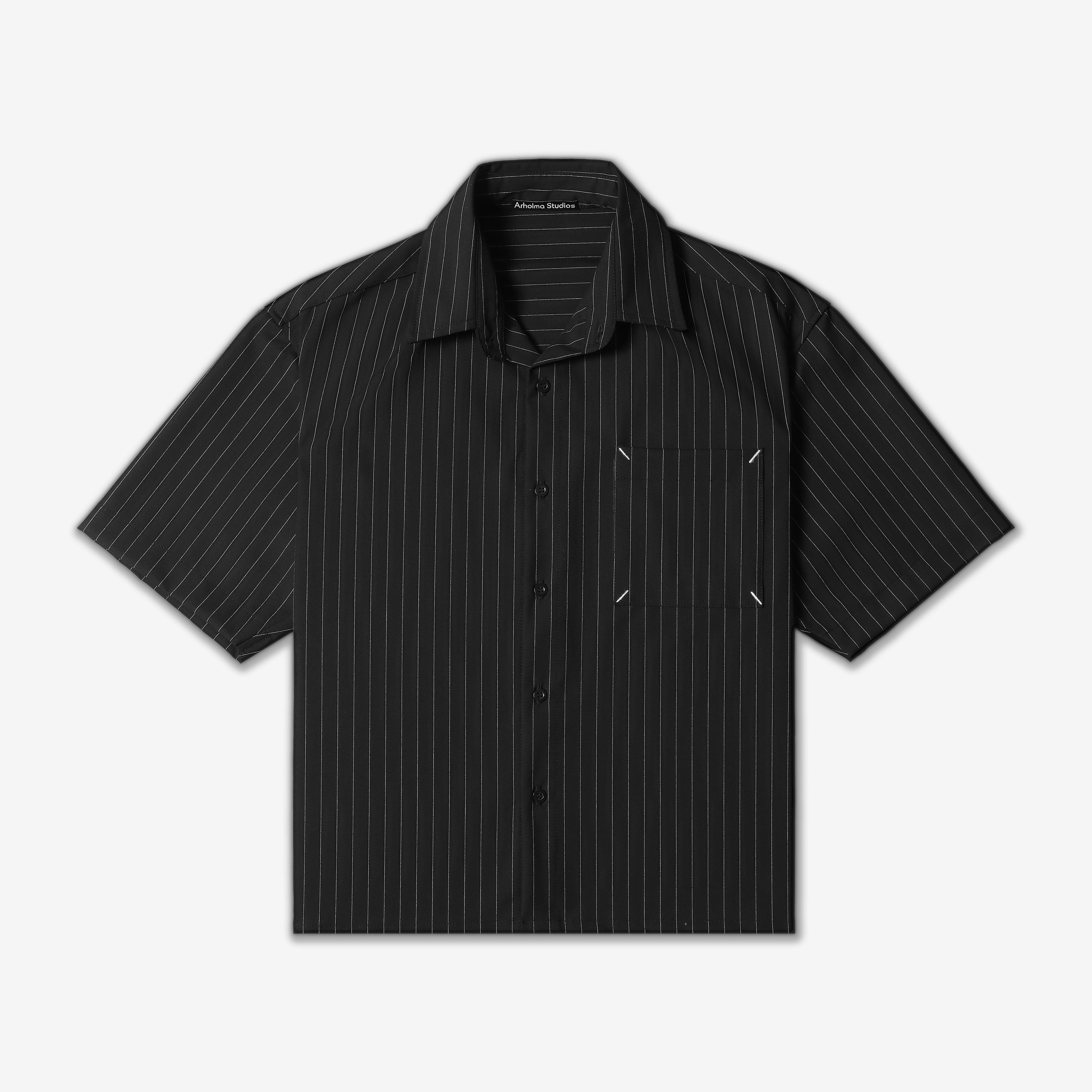 Boxy Shirt Leon Black