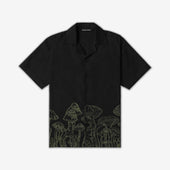 Mushroom Oversized Shirt Black