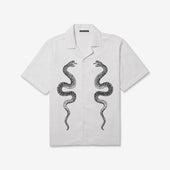 Rattle Oversized Shirt White