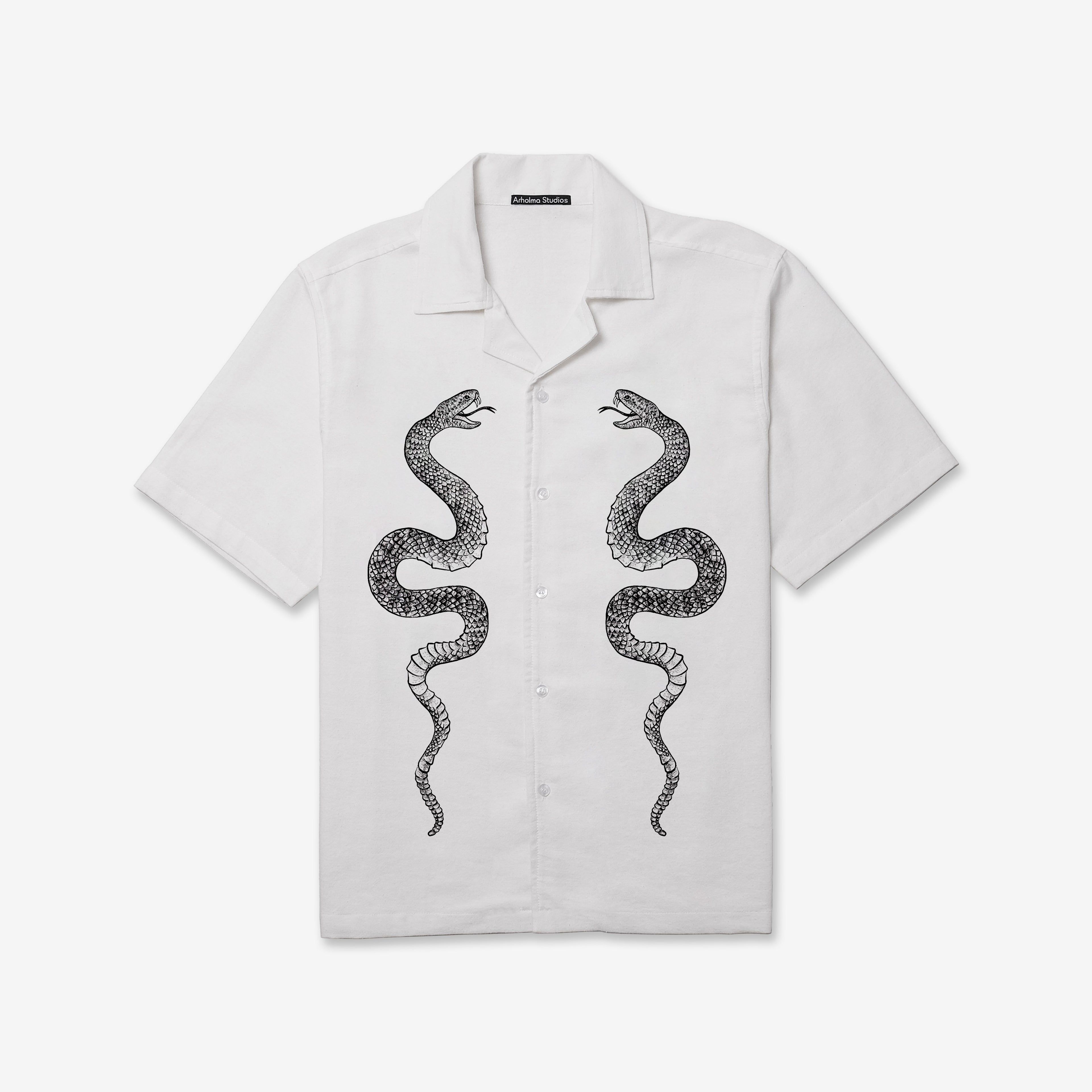 Rattle Oversized Shirt White