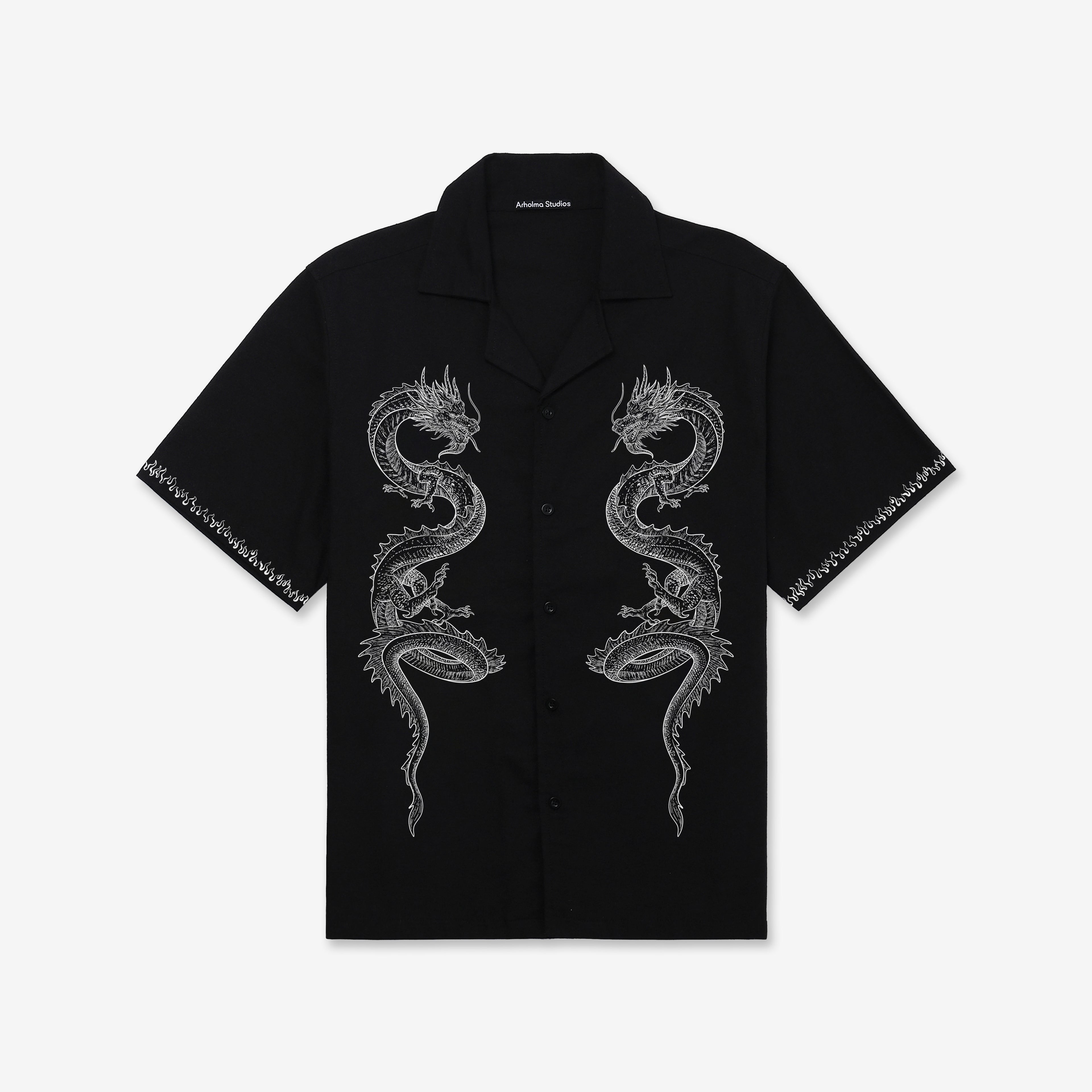 Valerion Oversized Shirt Black
