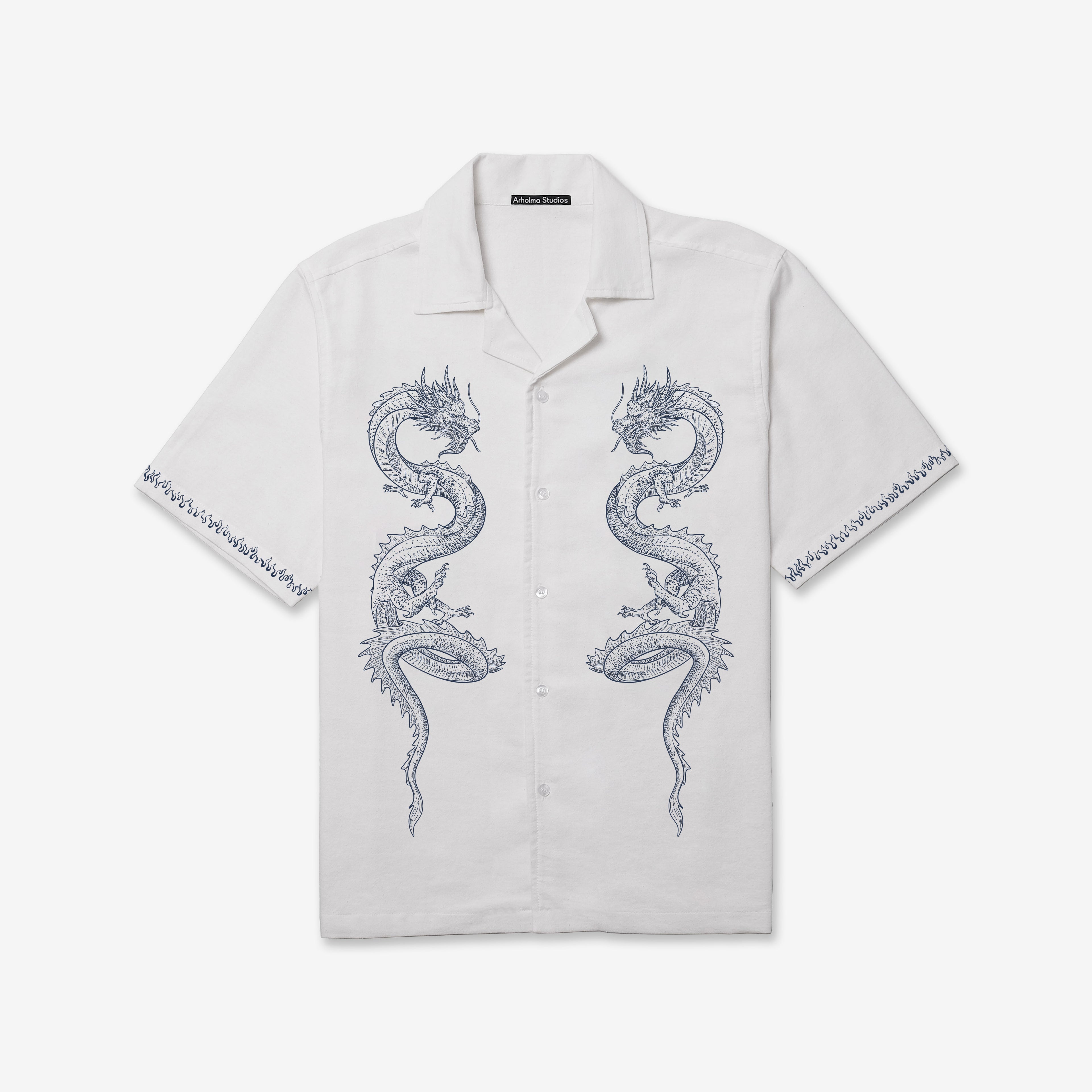 Valerion Oversized Shirt White