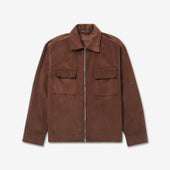 Arholma Studios - Corduroy Zip Jacket 'Hiraeth' Brown