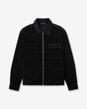 Arholma Studios - Corduroy Zip Jacket 'Hiraeth' Black