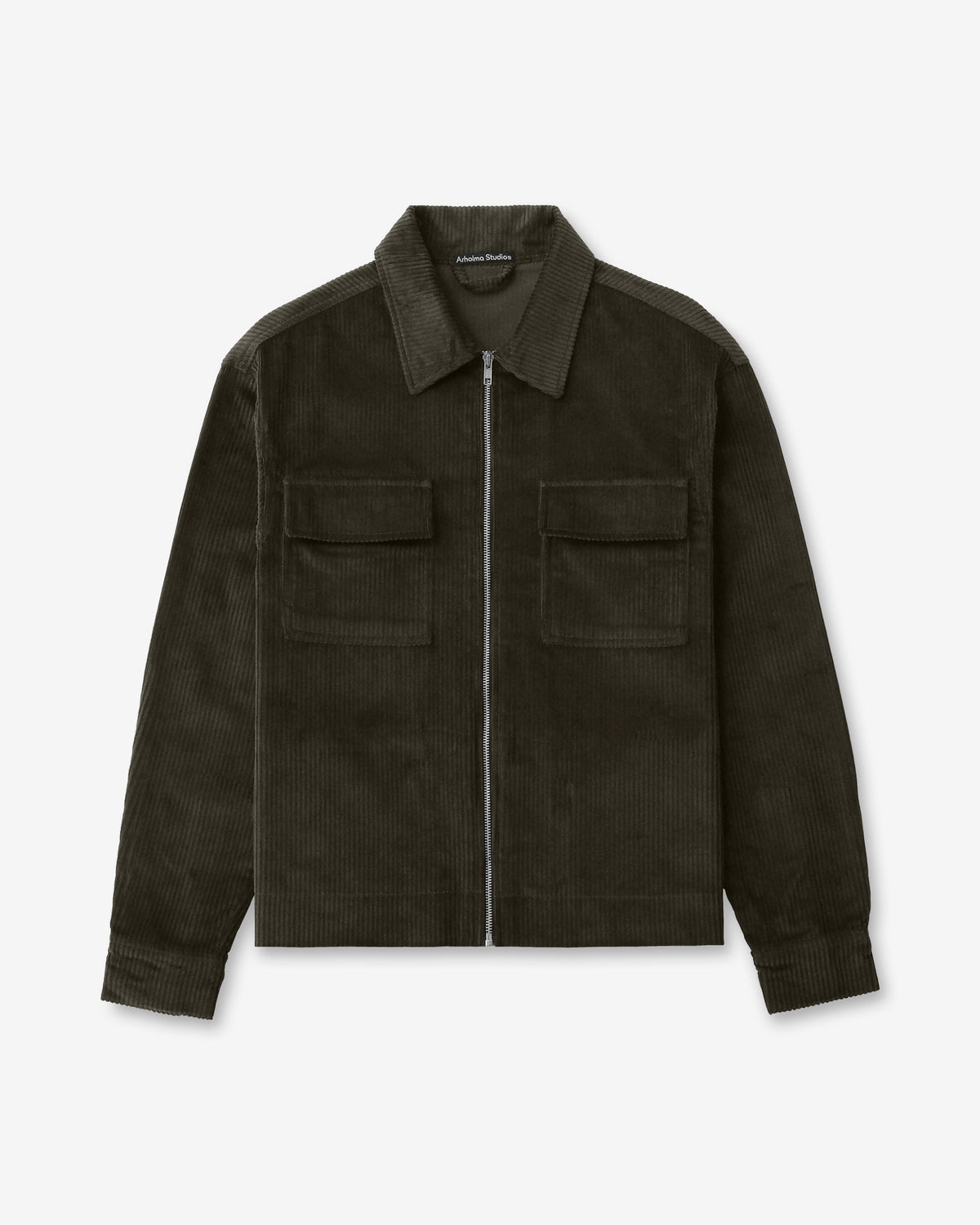Arholma Studios - Corduroy Zip Jacket 'Hiraeth' Olive