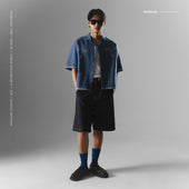 Boxy Shirt Calibri Blue