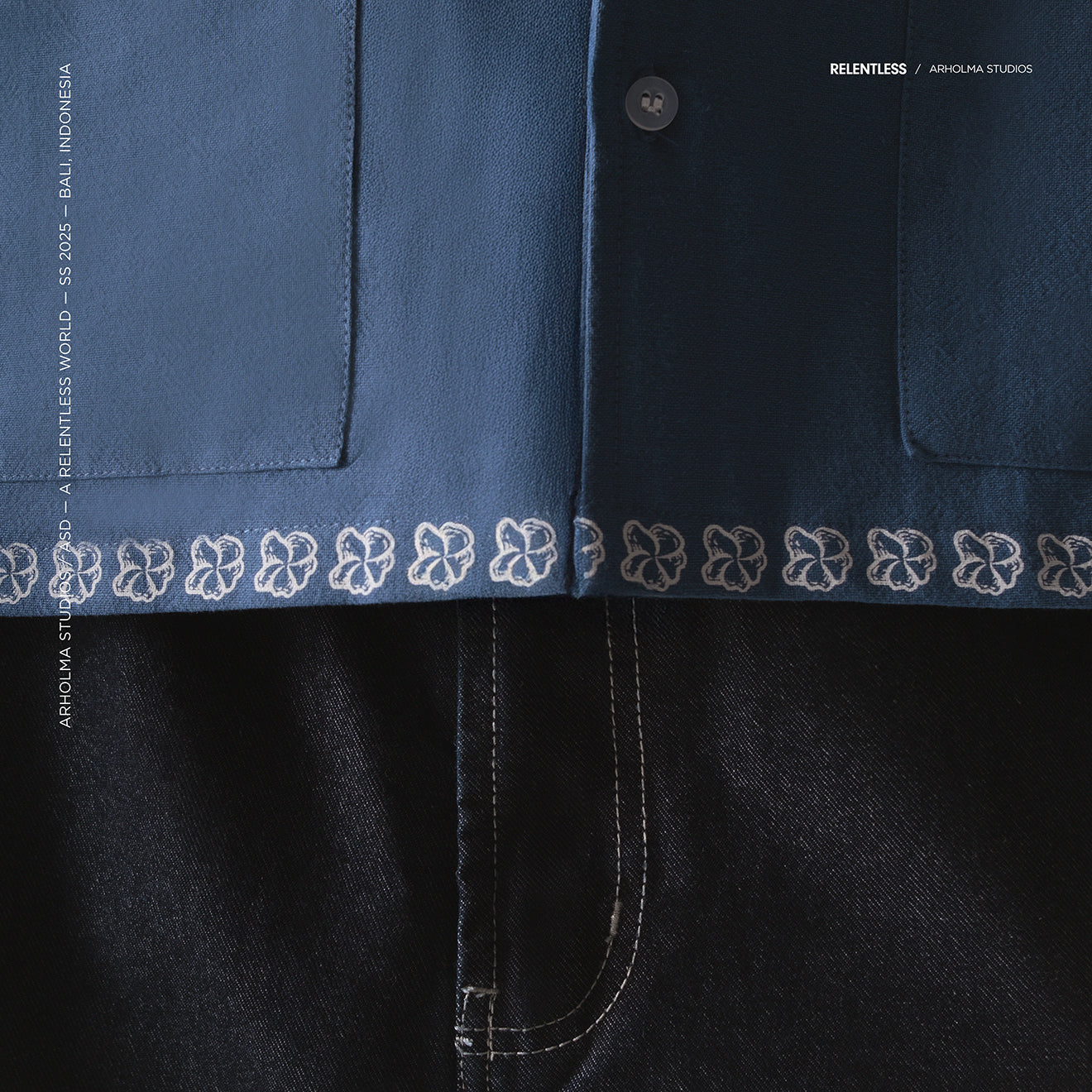 Boxy Shirt Calibri Blue