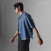Boxy Shirt Calibri Blue