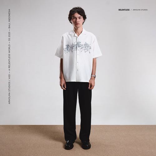 Cavalry Oversized Shirt - White