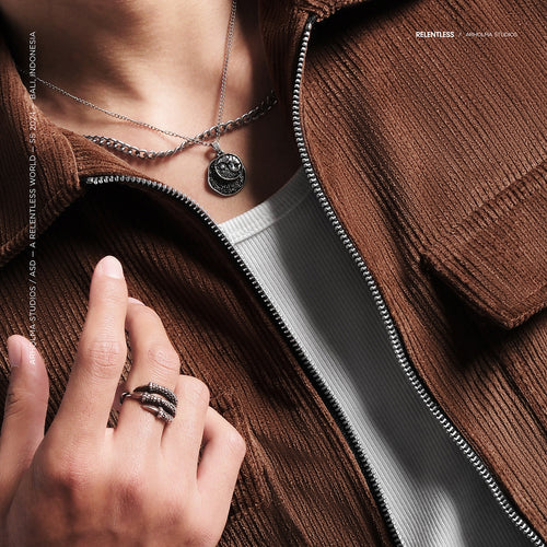 Arholma Studios - Corduroy Zip Jacket 'Hiraeth' Brown