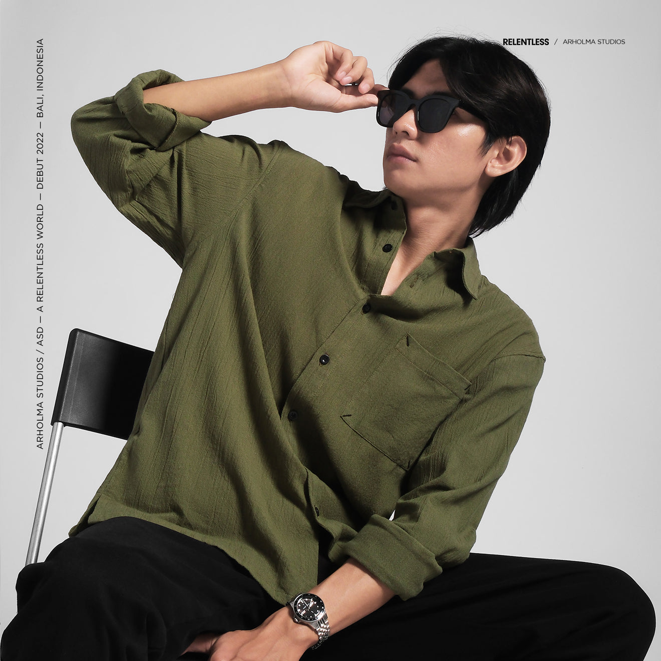 Etoile Long Sleeve Shirt Olive