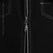Arholma Studios -  Boxy Double Zip Jacket 'Lanvin' Black