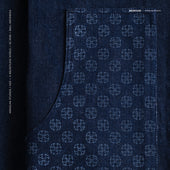 Arholma Studios -  Denim Boxy Zip Jacket 'Louis' Savage Blue