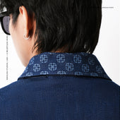 Arholma Studios -  Denim Boxy Zip Jacket 'Louis' Savage Blue