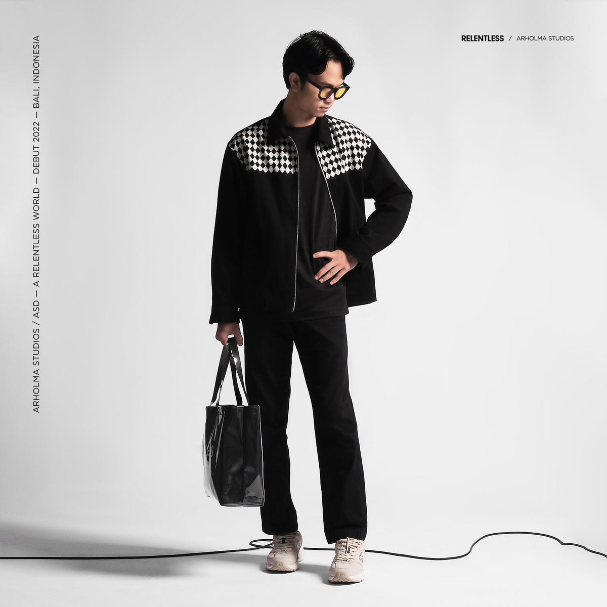 Arholma Studios - Zip Jacket 'Marcello' Black