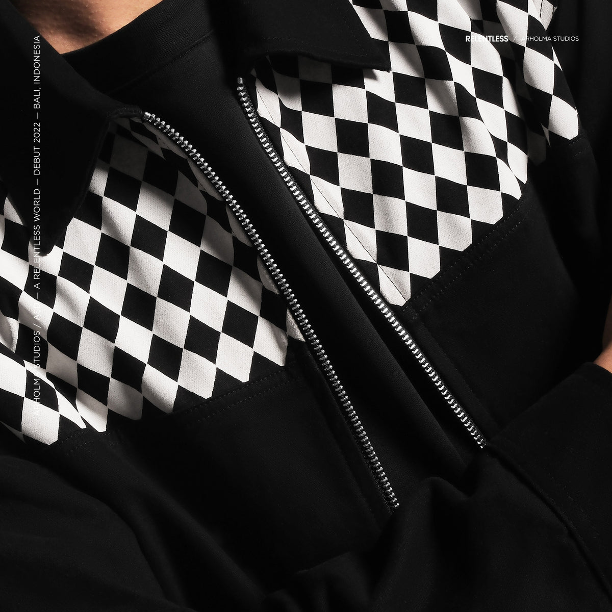Arholma Studios - Zip Jacket 'Marcello' Black