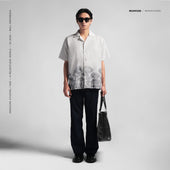 Mushroom Oversized Shirt White