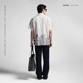 Mushroom Oversized Shirt White
