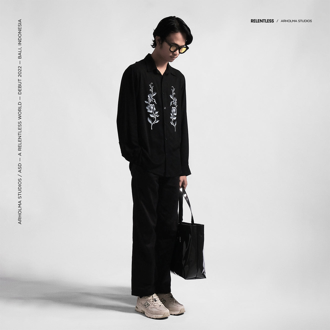 Ottoman Long Sleeve Shirt Black