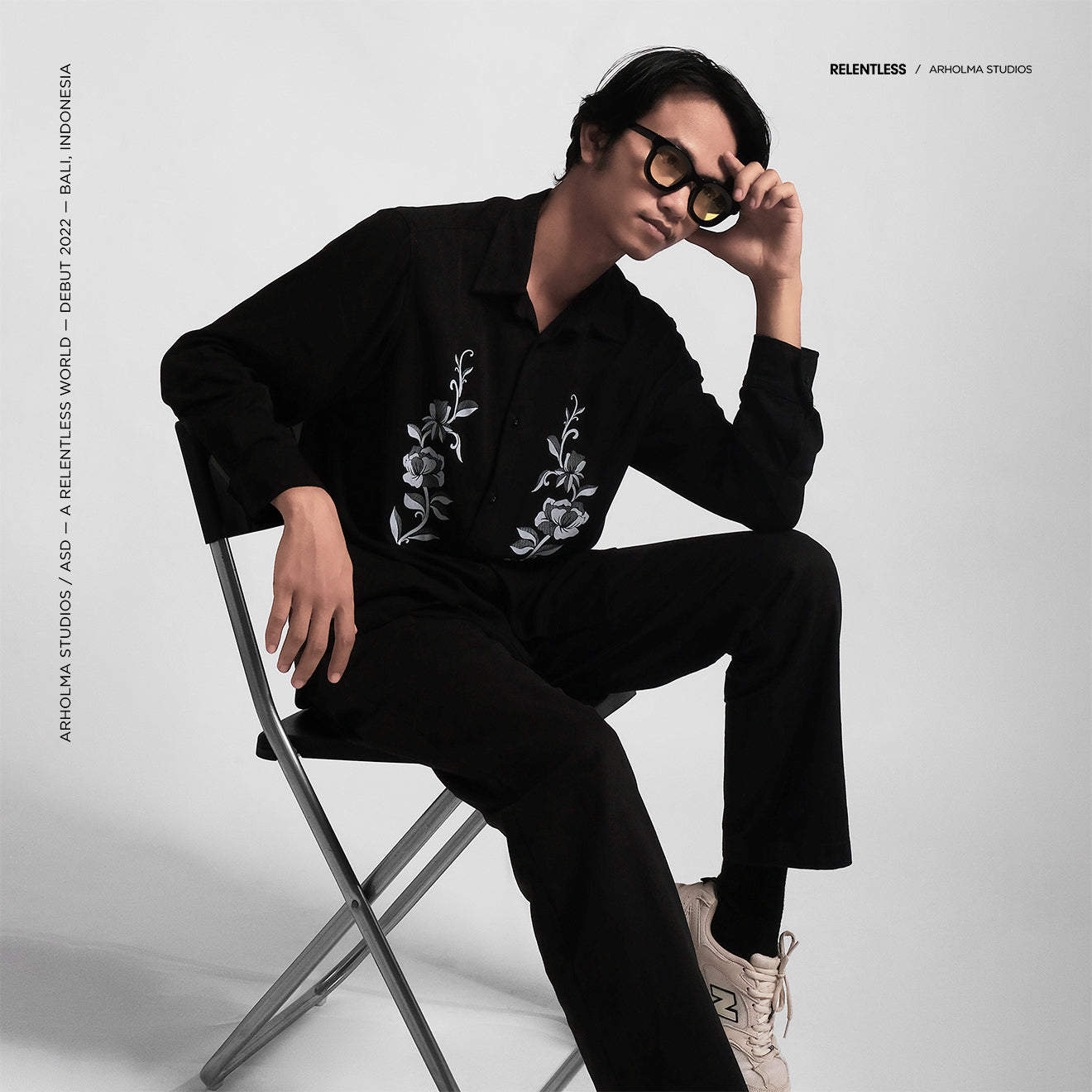 Ottoman Long Sleeve Shirt Black