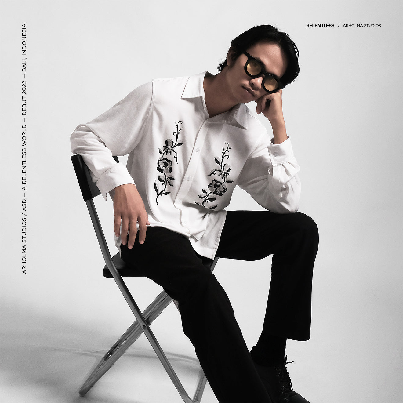 Ottoman Long Sleeve Shirt White