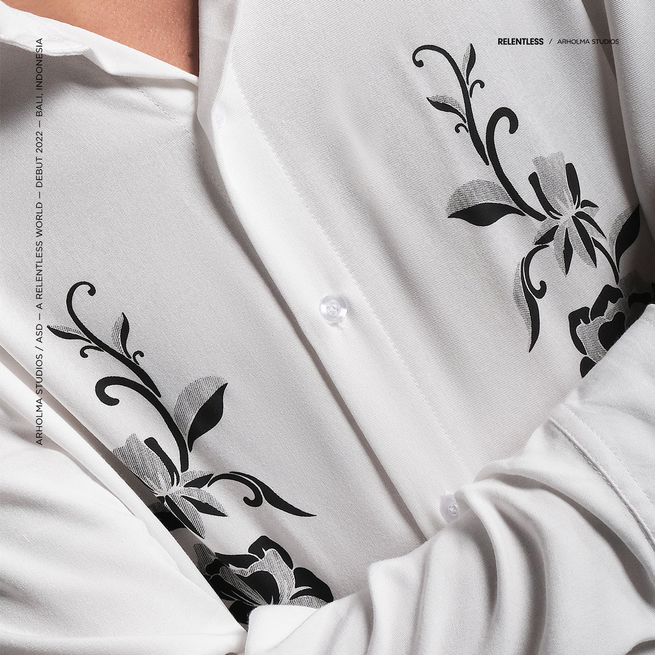 Ottoman Long Sleeve Shirt White