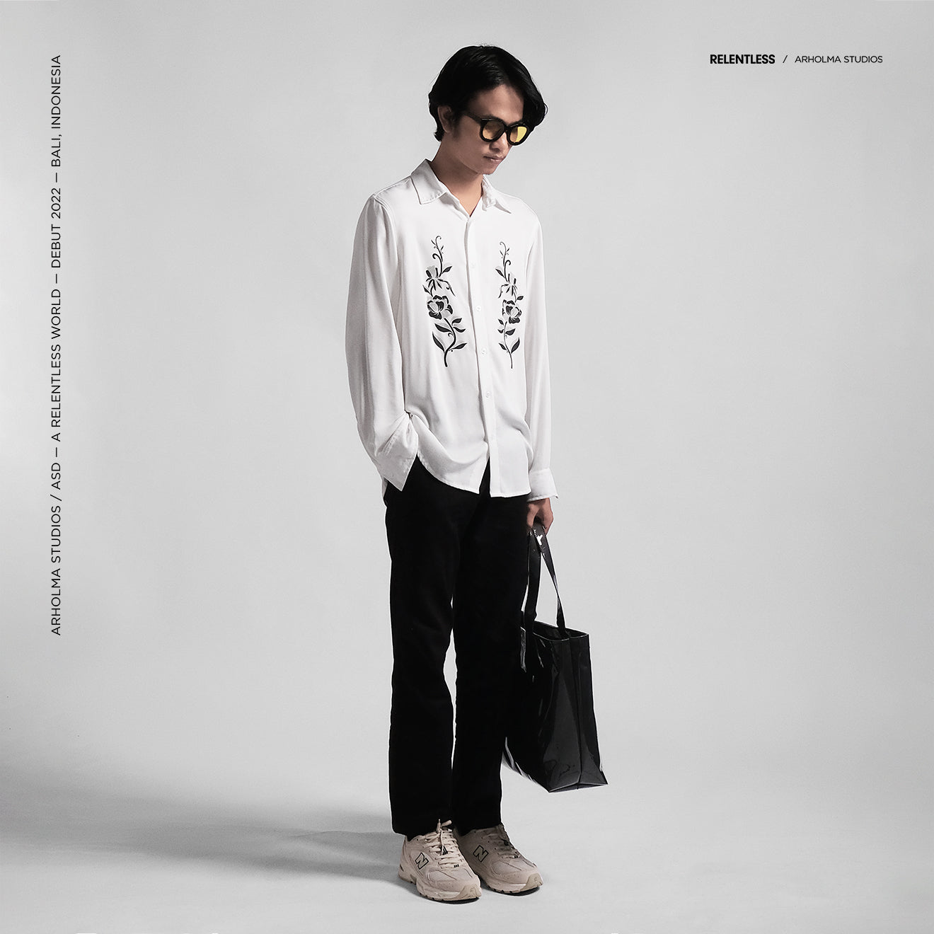 Ottoman Long Sleeve Shirt White