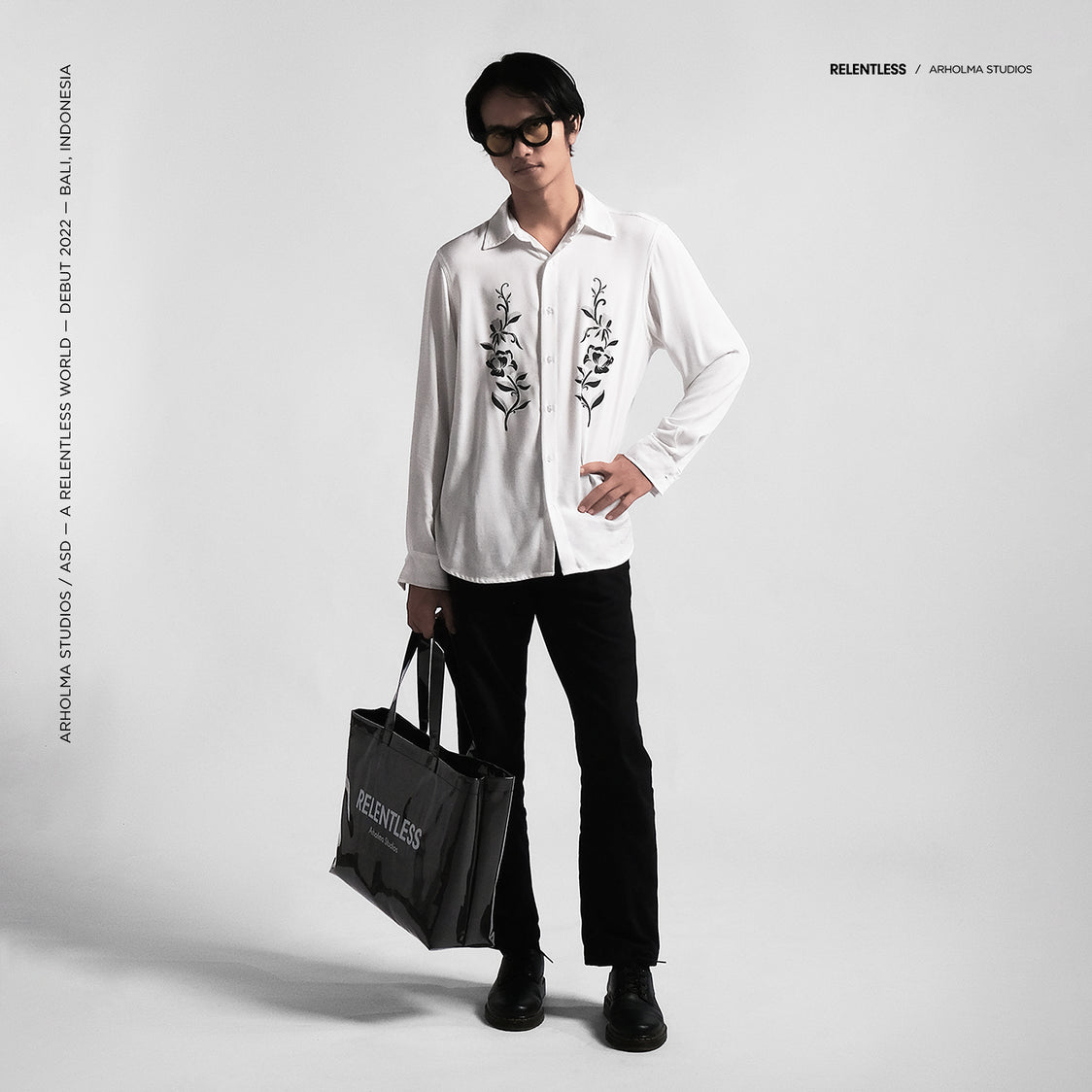 Ottoman Long Sleeve Shirt White