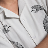 Rattle Oversized Shirt White