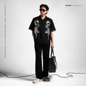 Valerion Oversized Shirt Black