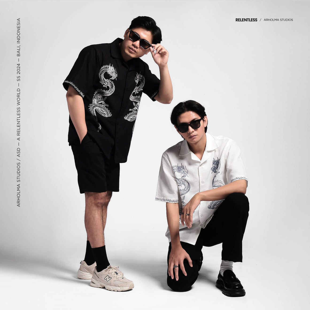 Valerion Oversized Shirt Black