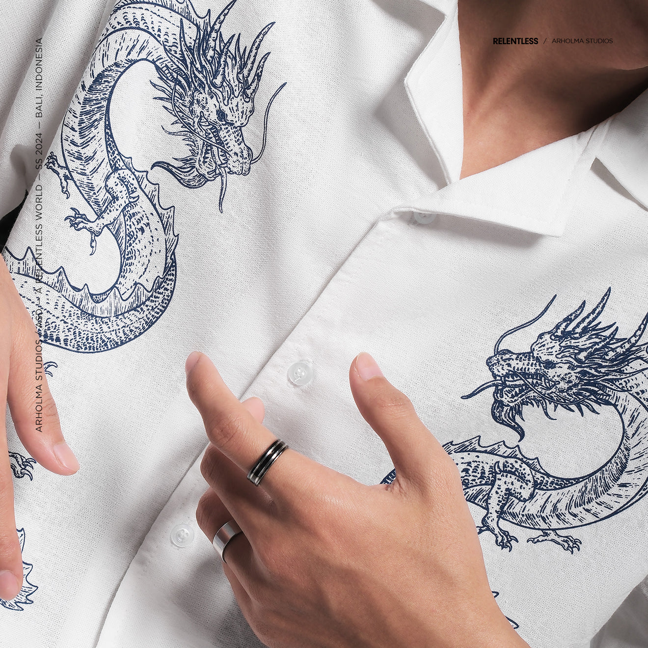 Valerion Oversized Shirt White