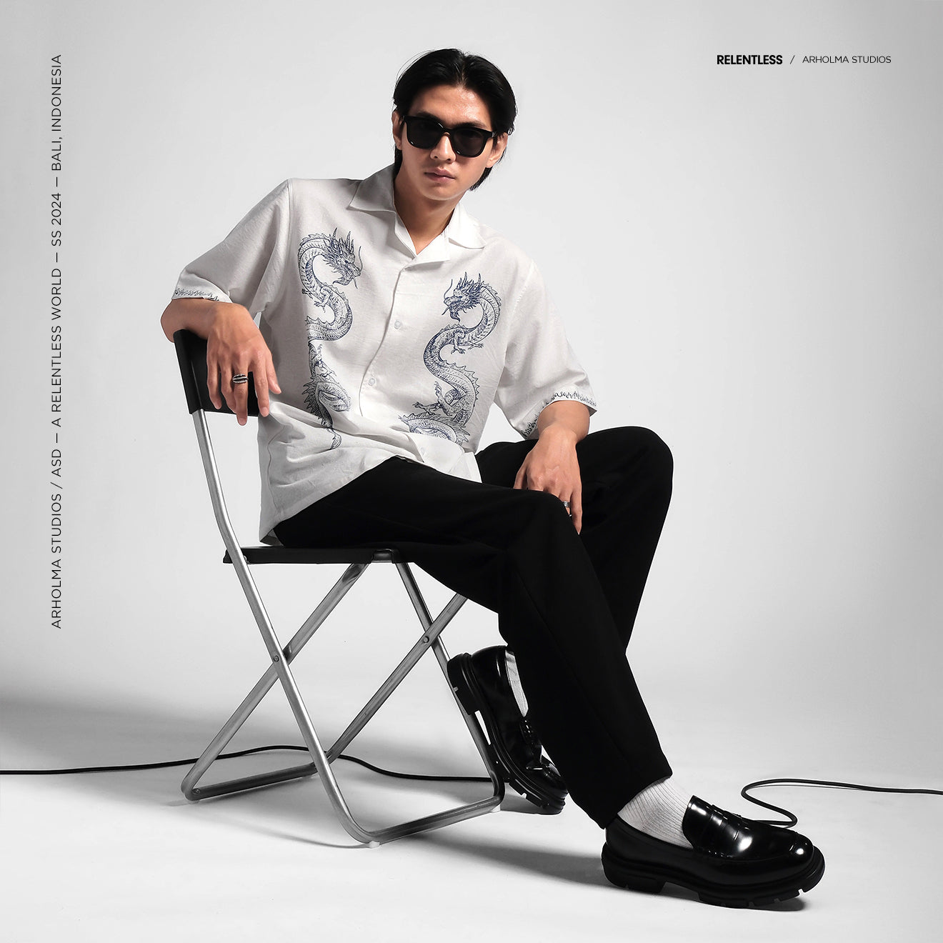 Valerion Oversized Shirt White