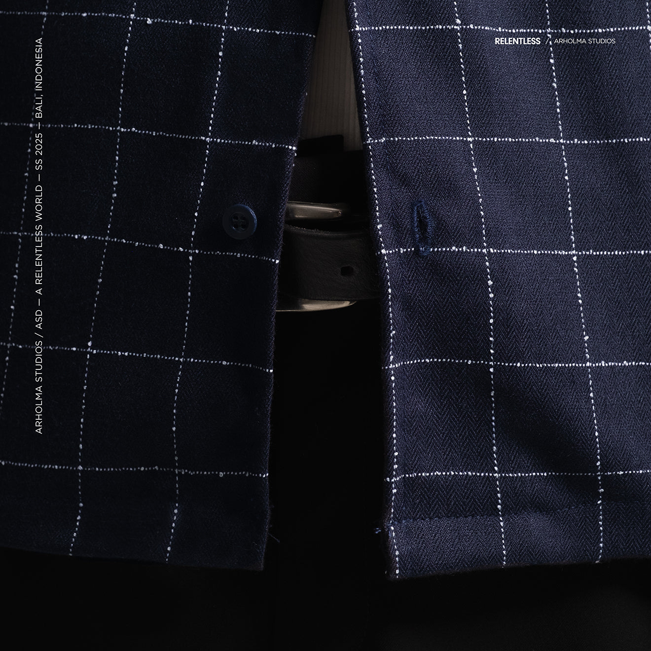 Boxy Shirt Amalfi Plaid Navy