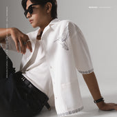 Boxy Shirt Calibri White