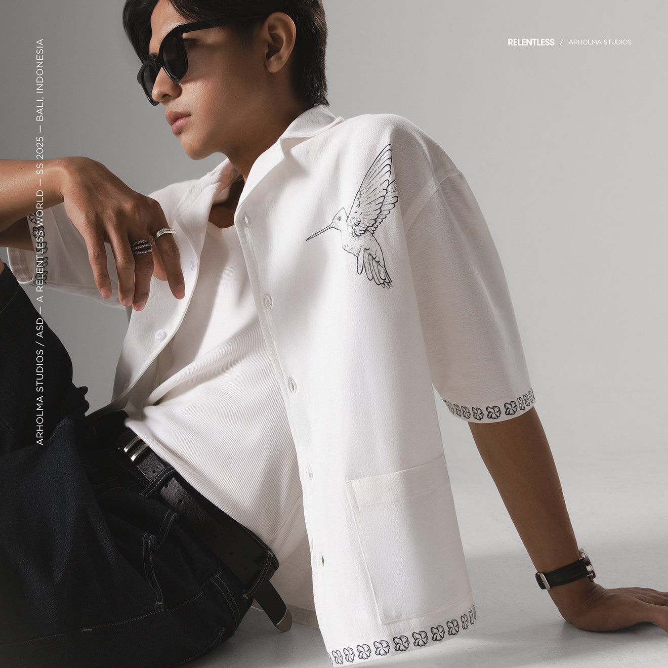 Boxy Shirt Calibri White