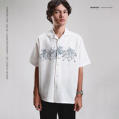 Cavalry Oversized Shirt - White
