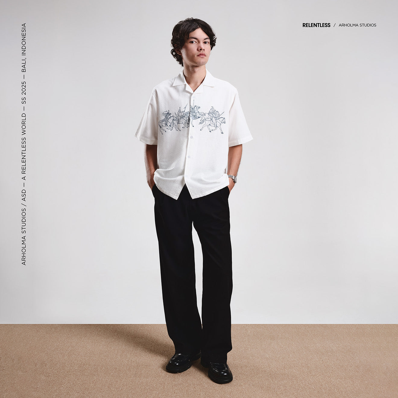 Cavalry Oversized Shirt - White