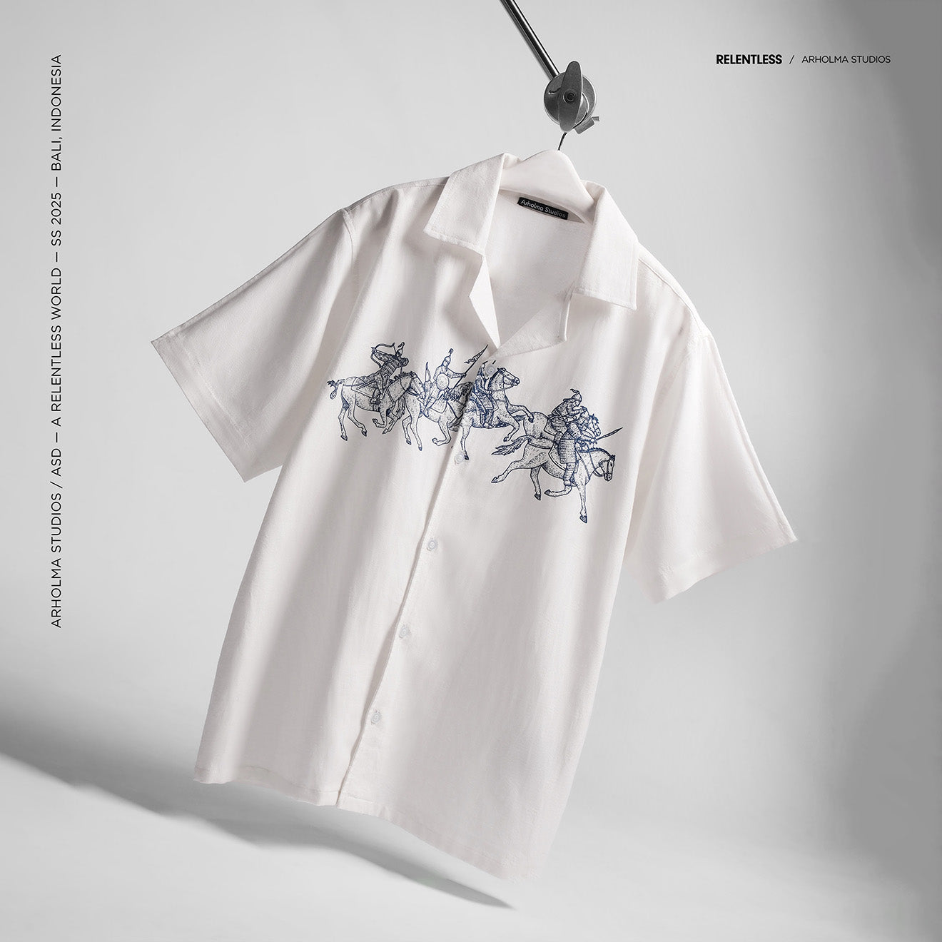 Cavalry Oversized Shirt - White