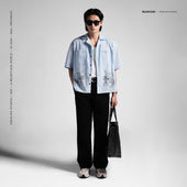Boxy Shirt Icarus Vista Blue