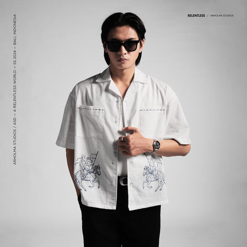 Boxy Shirt Icarus White