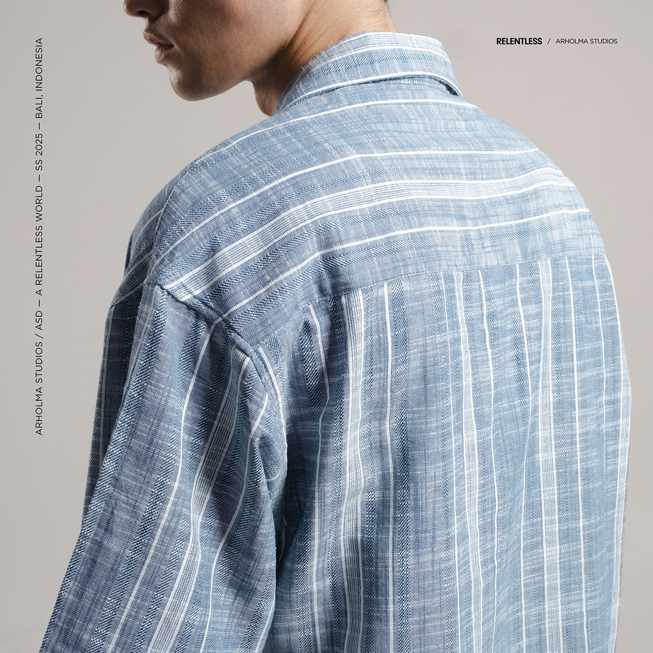 Boxy Shirt Lanier Striped Blue