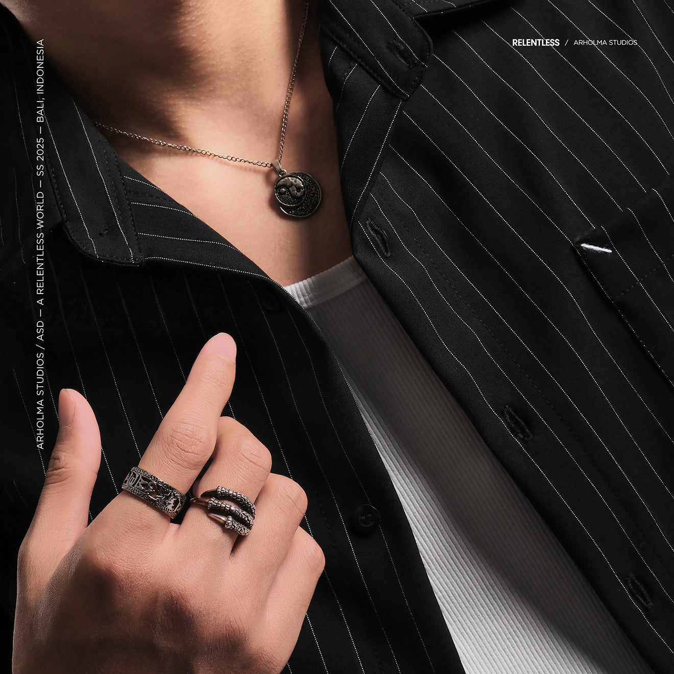 Boxy Shirt Leon Black