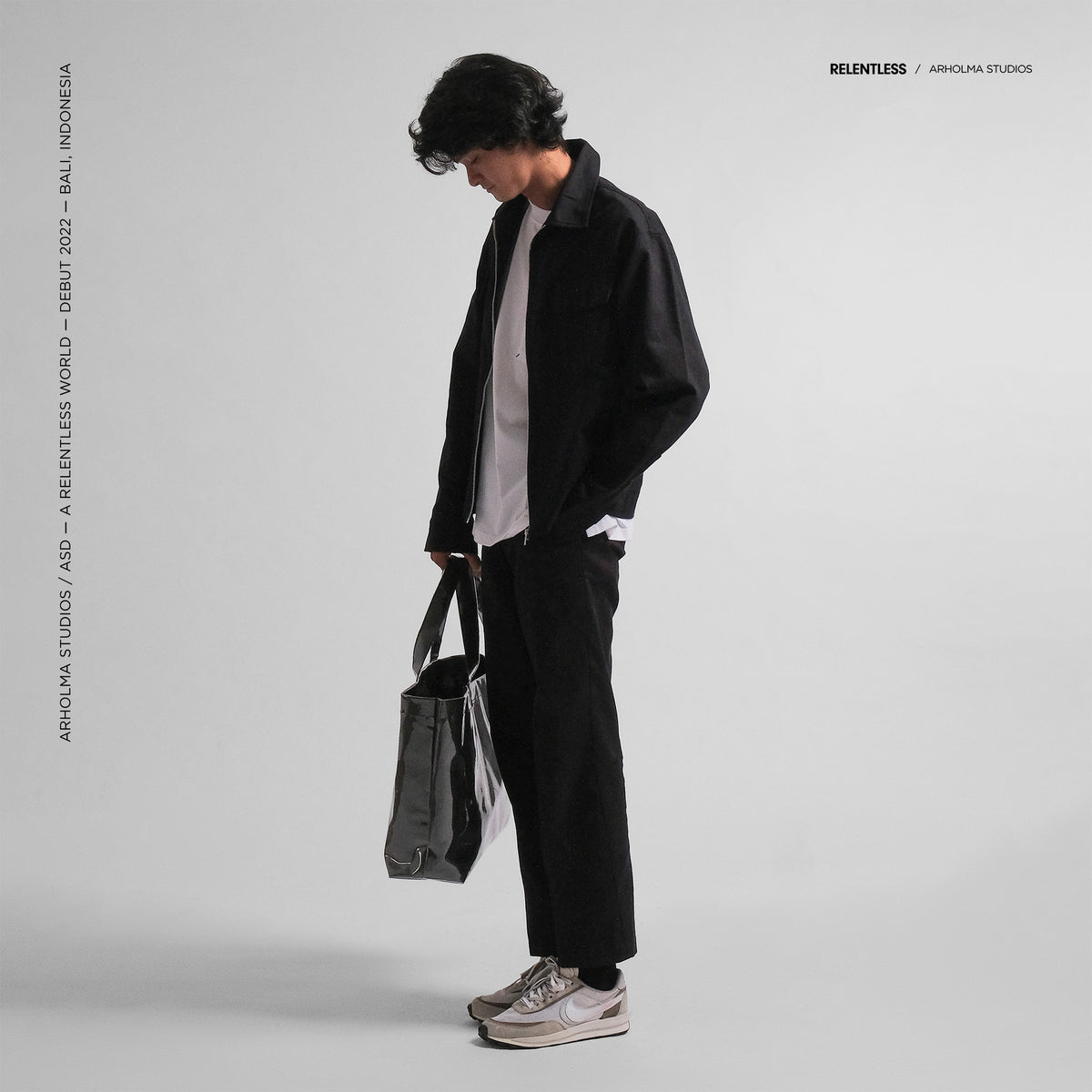 Arholma Studios - Zip Jacket 'Hiraeth' Black