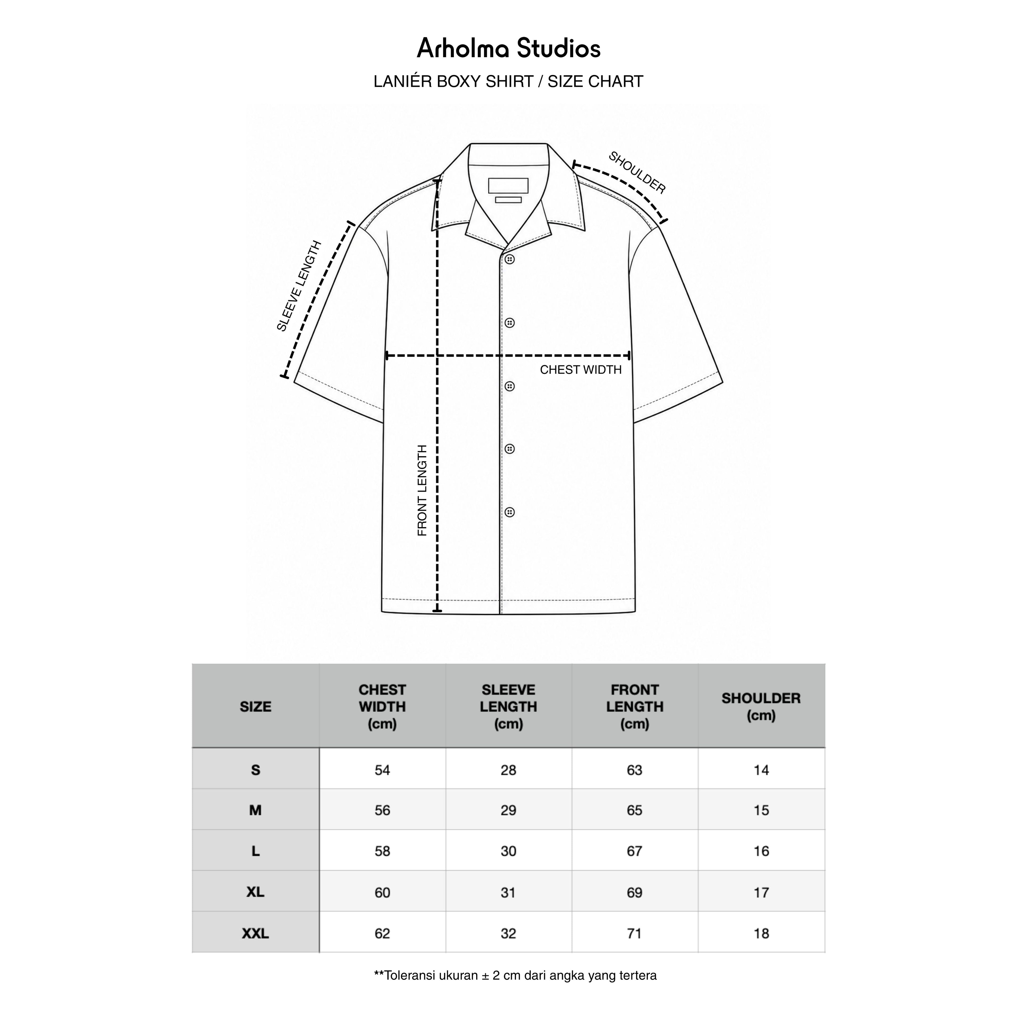 Boxy Shirt Lanier Striped Blue